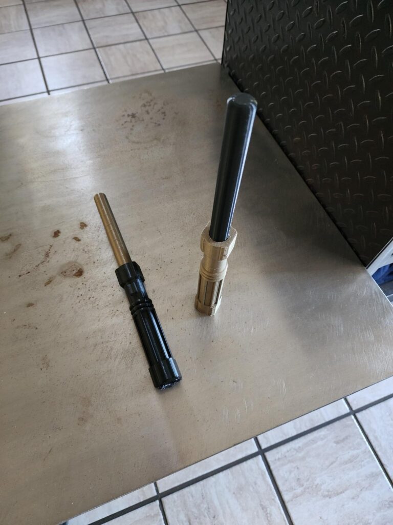3D Printed Mini Sabers